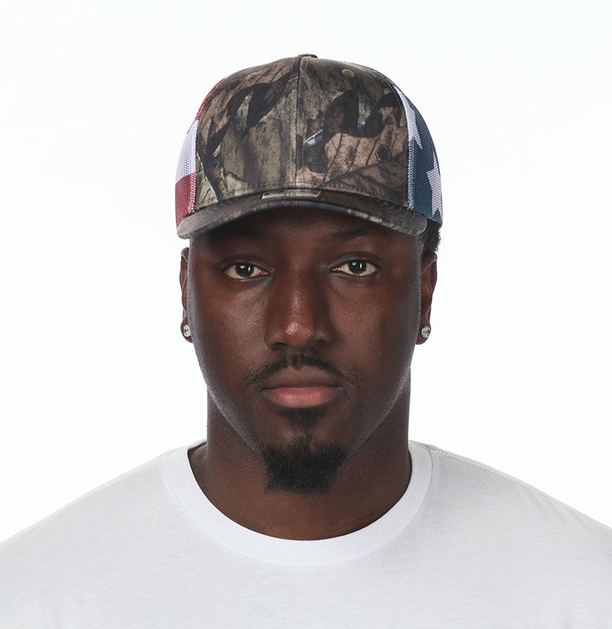 Richardson 112PM Printed Mesh Back Trucker Cap