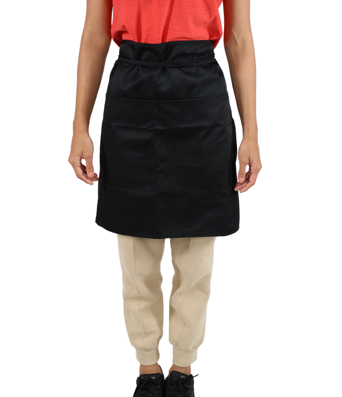 Afton 3056A 2 Pocket Half Bistro Apron