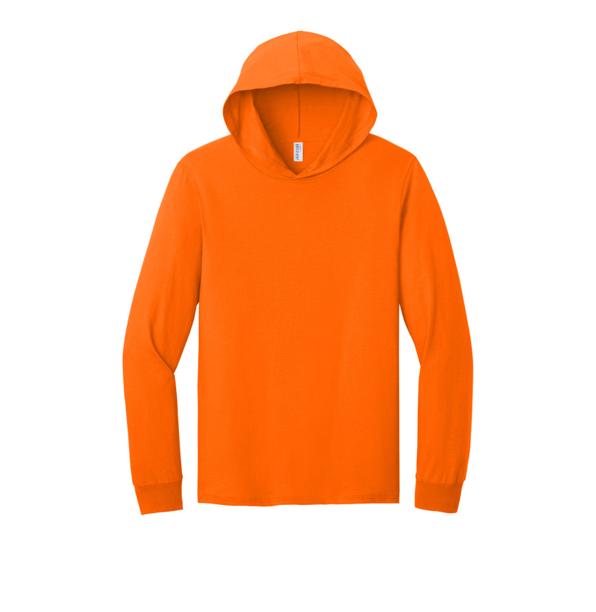 Jerzees 363LH Unisex Cotton Long Sleeve Hooded T-Shirt