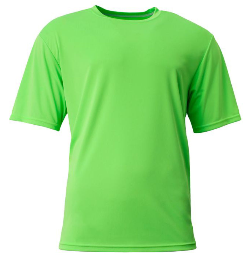 A4 Apparel N3142 Upgraded Sublimation and Polyester Performance T-Shirt UPF 44+