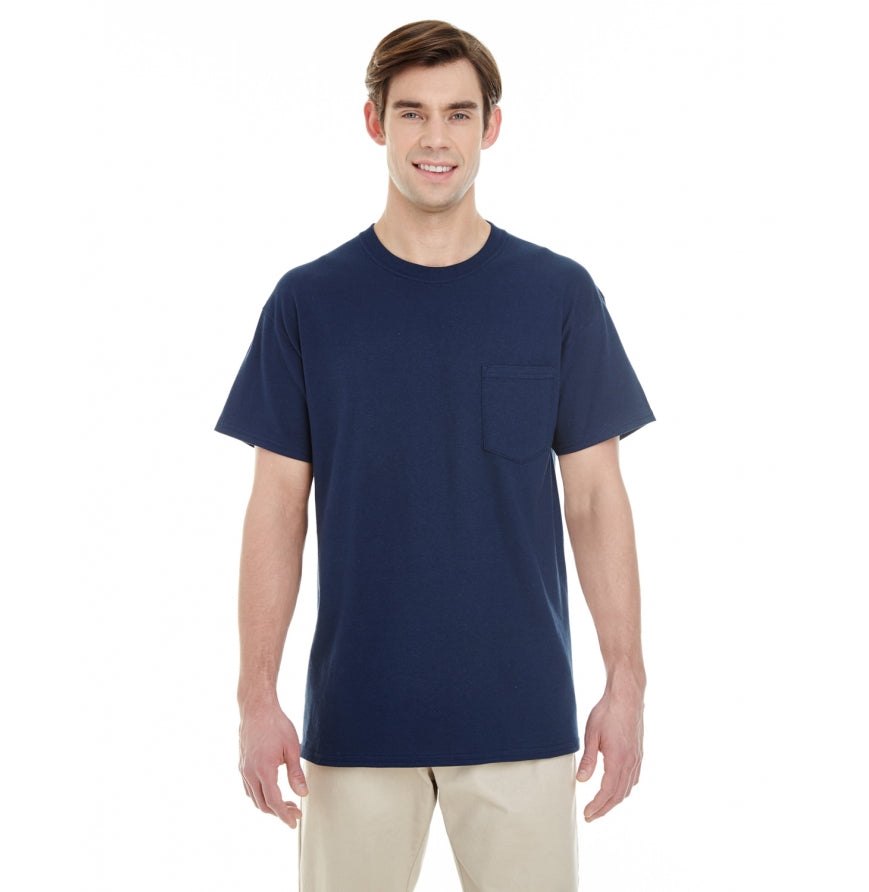Gildan G530 Unisex Heavy Cotton™ Pocket T-Shirt - 5.3 oz.