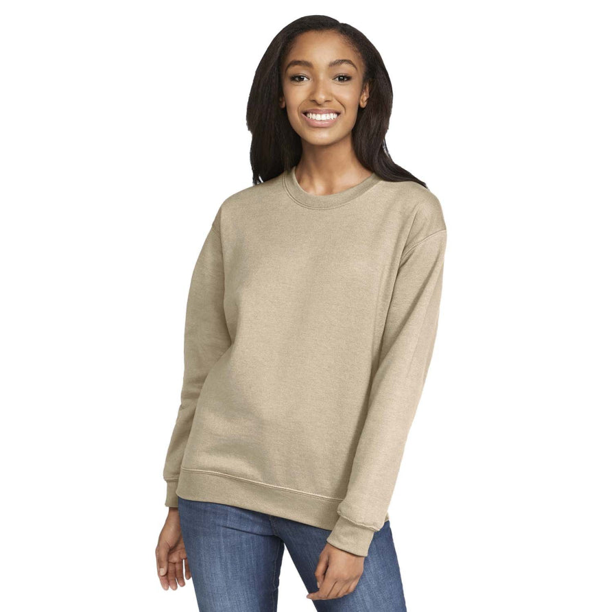 Gildan SF000 Unisex Softstyle® Midweight Crewneck Sweatshirt