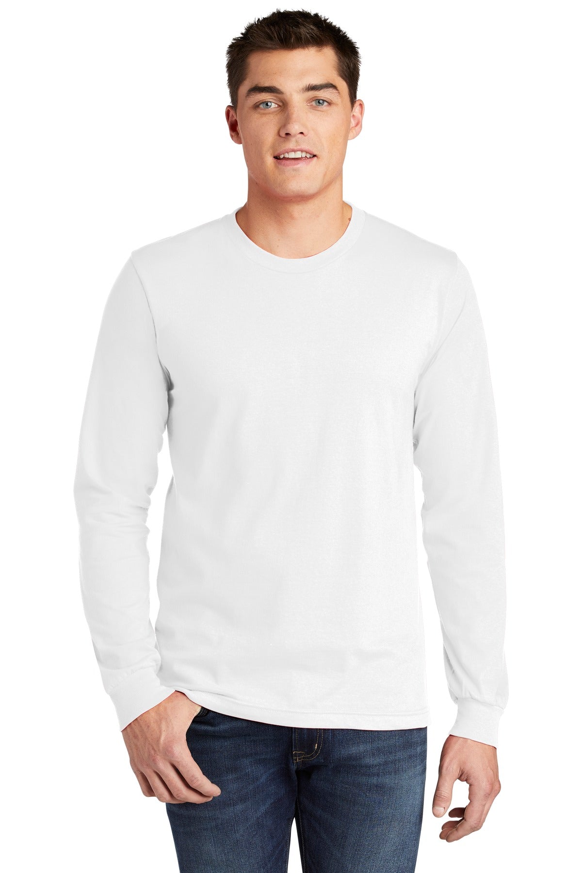 American Apparel Fine Jersey Long Sleeve T-Shirt. 2007W