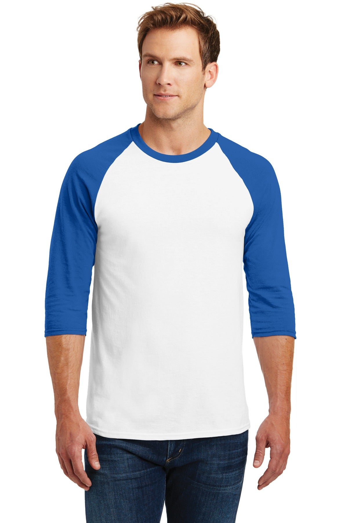 Gildan Heavy Cotton™ 3/4-Sleeve Raglan T-Shirt. 5700