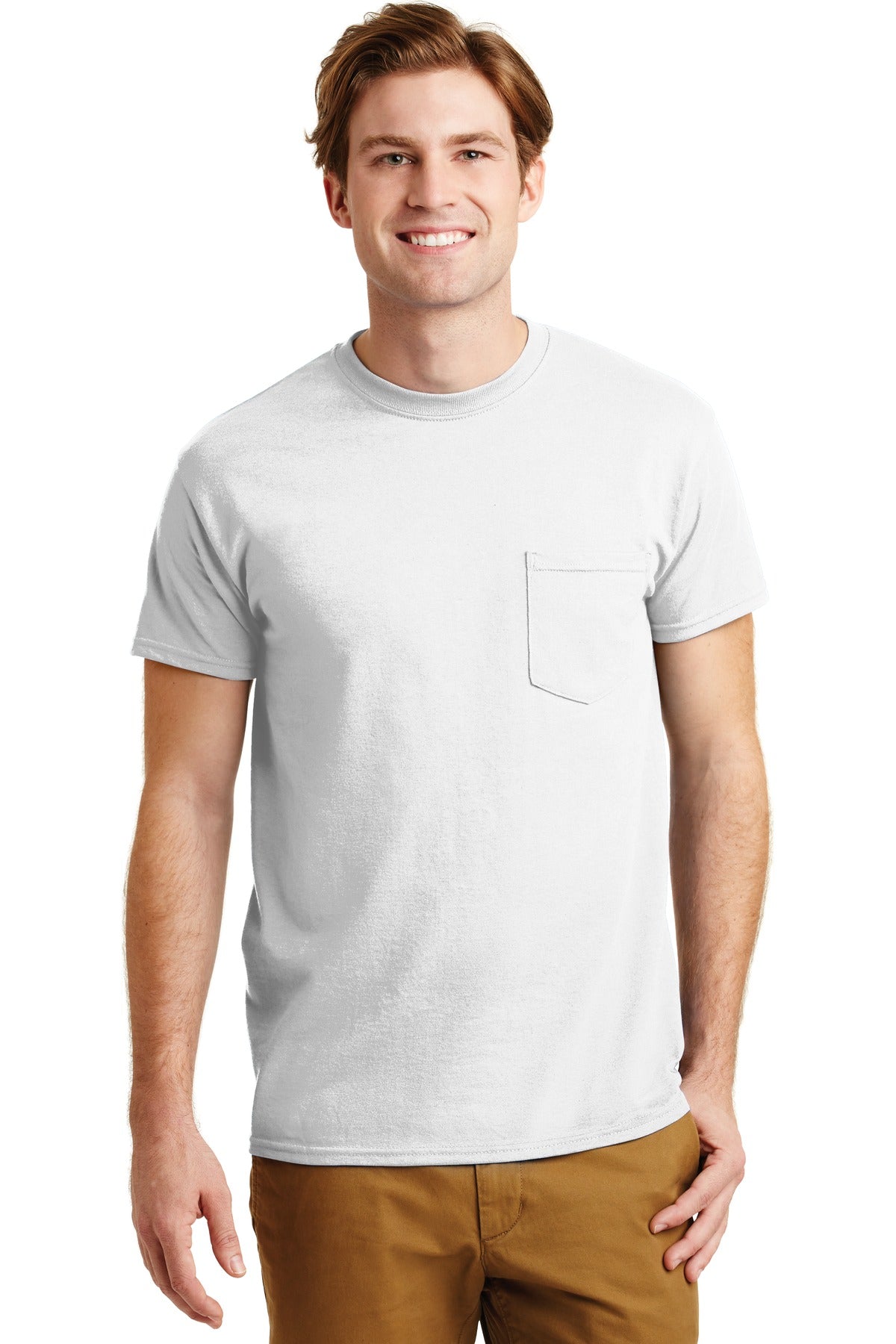 Gildan - DryBlend50 Cotton/50 Poly Pocket T-Shirt. 8300