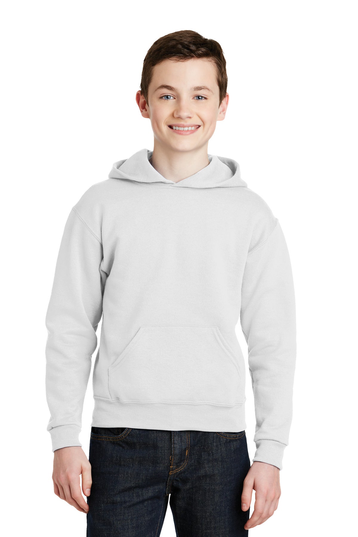JERZEES - Youth NuBlendPullover Hooded Sweatshirt. 996Y