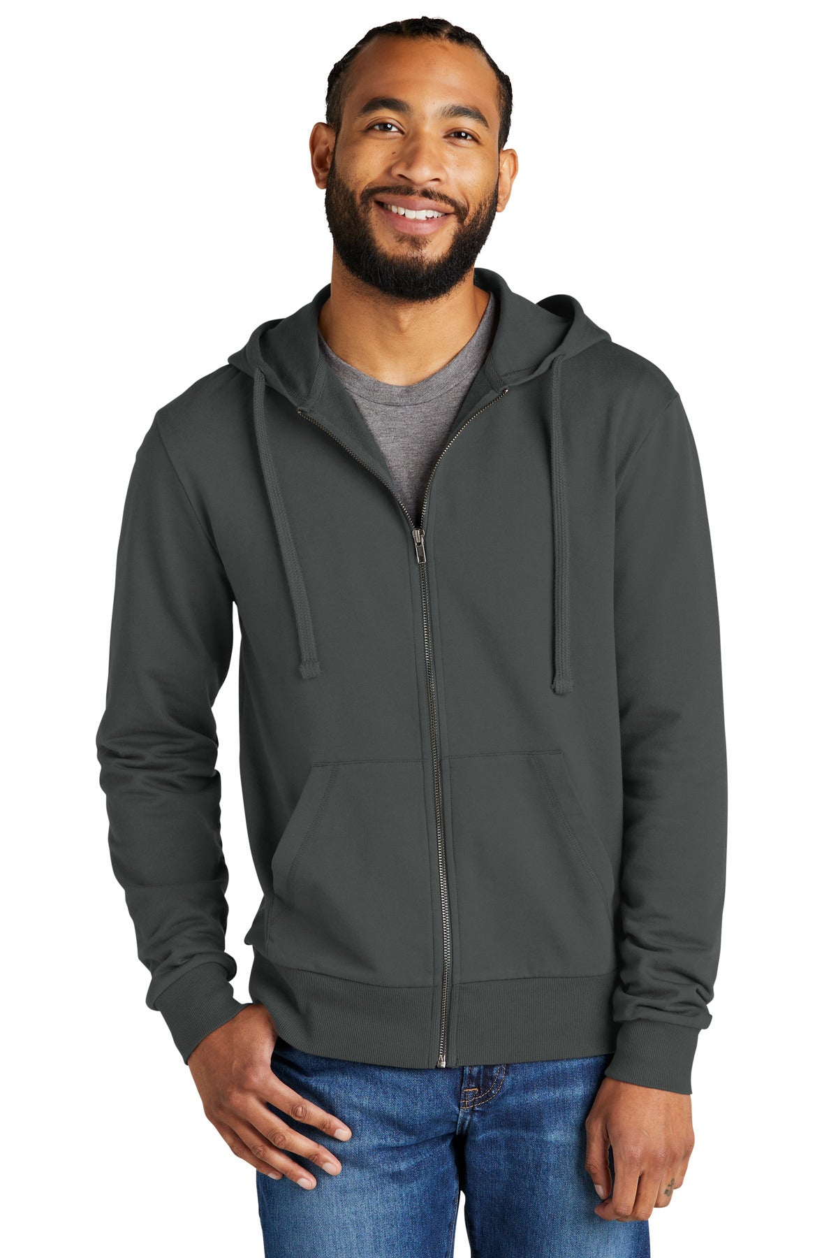 Allmade Unisex organic French Terry Full-Zip Hoodie AL4002