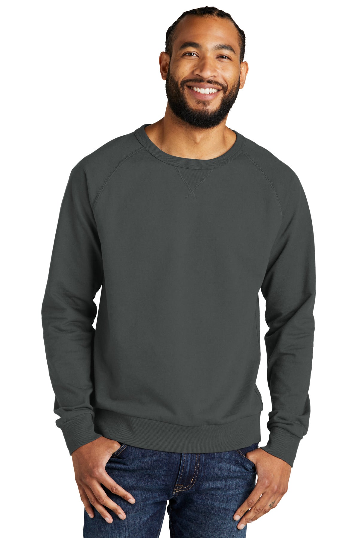 Allmade Unisex organic French Terry Crewneck Sweatshirt AL4004