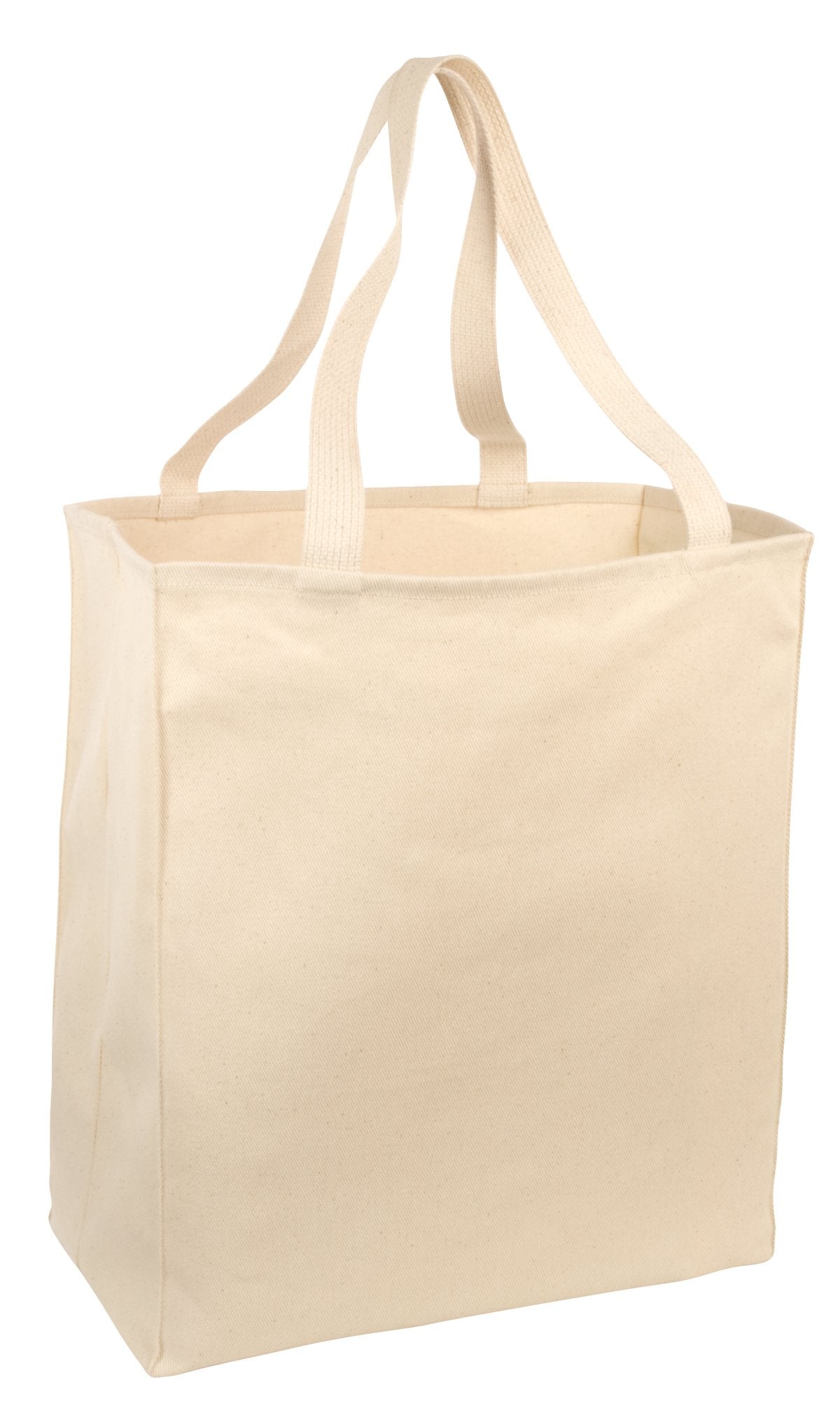 Port Authority Ideal Twill over-the-Shoulder Grocery tote. B110
