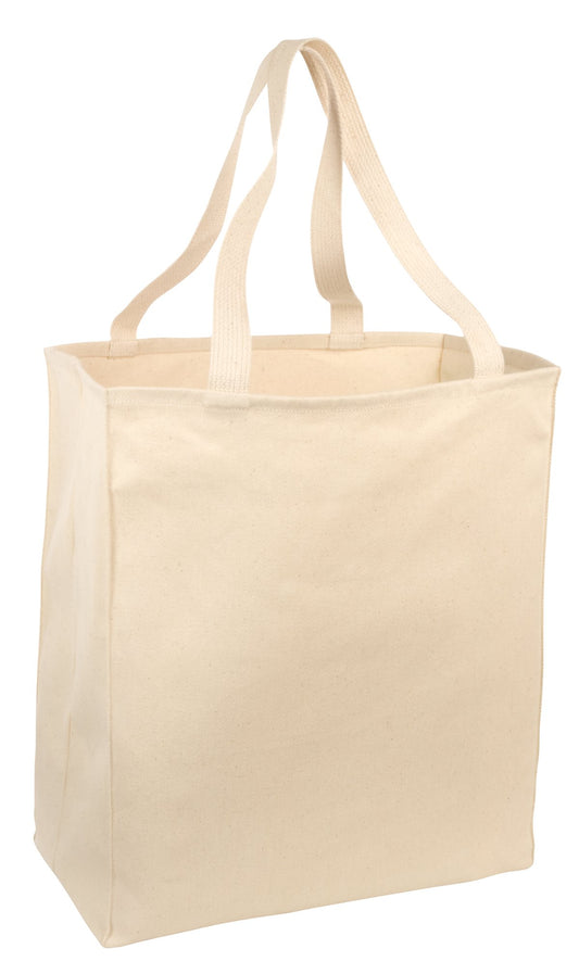 Port Authority Ideal Twill over-the-Shoulder Grocery tote. B110