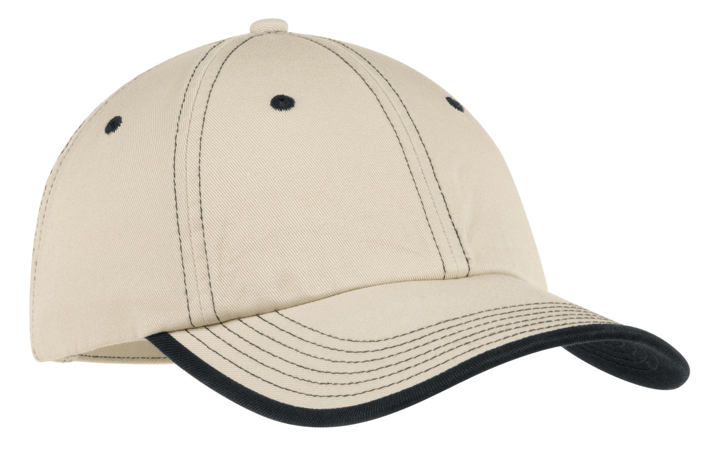 Port Authority Vintage Washed Contrast Stitch Cap. C835