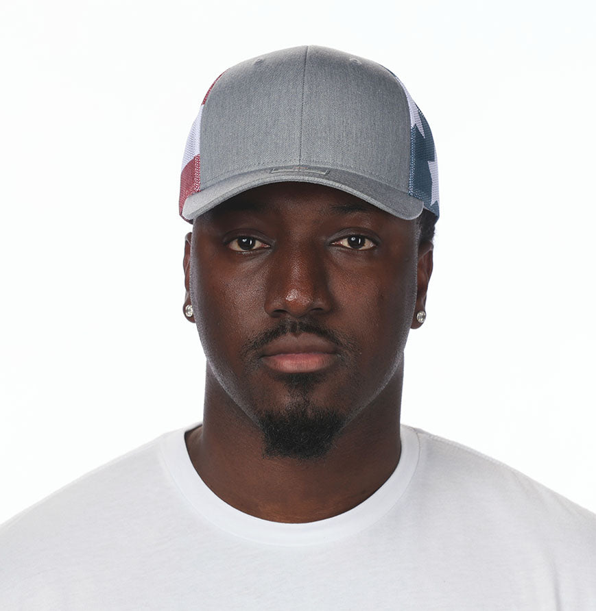 Richardson 112PM Printed Mesh Back Trucker Cap
