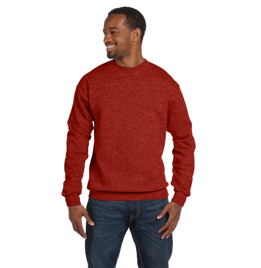 Hanes P1607 Unisex EcoSmart® 50/50 Crewneck Sweatshirt 7.8 oz