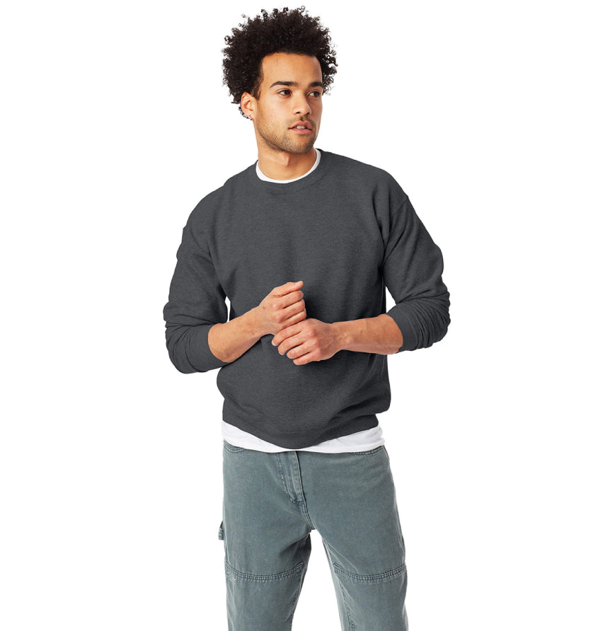 Hanes P1607 Unisex EcoSmart® 50/50 Crewneck Sweatshirt 7.8 oz