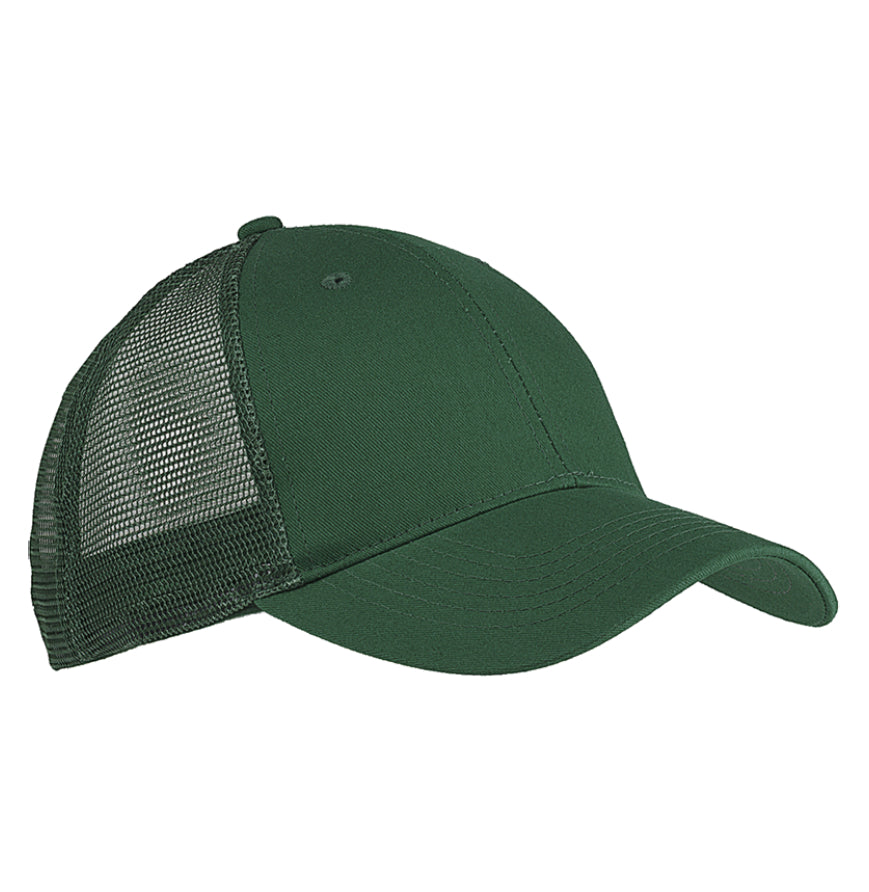Big Accessories BX019 6-Panel Structured Trucker Cap