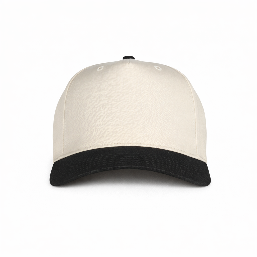 Afton 31-069A Two Tone 5-Panel - Mid Profile Structured Hat
