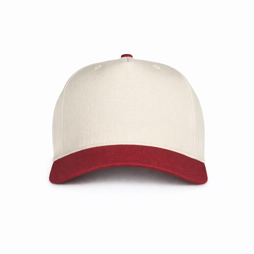 Afton 31-069A Two Tone 5-Panel - Mid Profile Structured Hat