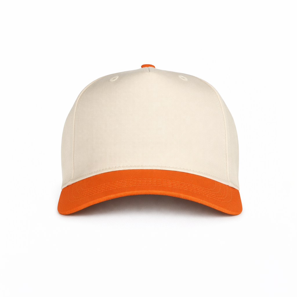 Afton 31-069A Two Tone 5-Panel - Mid Profile Structured Hat