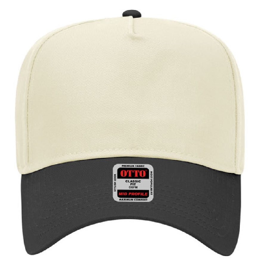 Otto Cap 31-069 5-Panel Mid Profile Baseball Cap