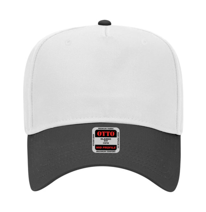 Otto Cap 31-069 5-Panel Mid Profile Baseball Cap