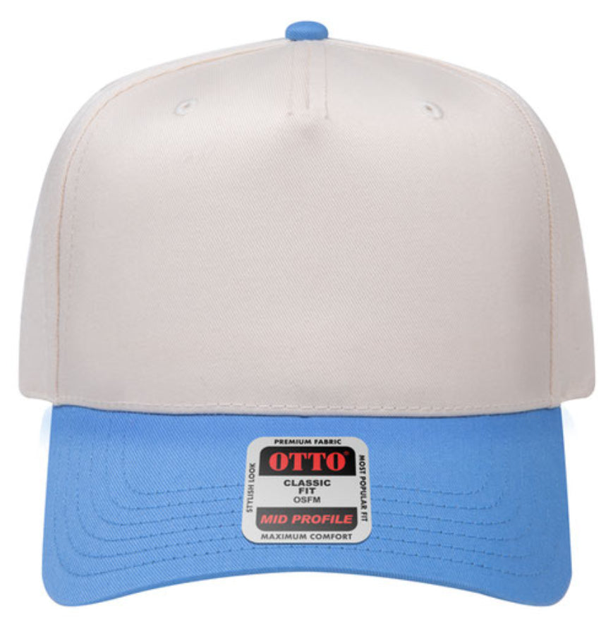 Otto Cap 31-069 5-Panel Mid Profile Baseball Cap