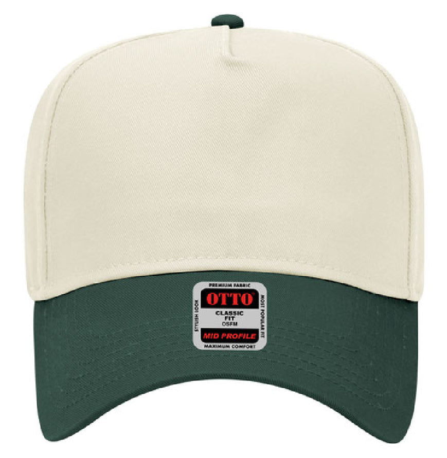 Otto Cap 31-069 5-Panel Mid Profile Baseball Cap