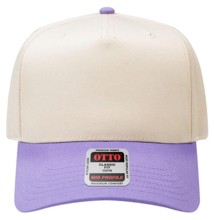 Otto Cap 31-069 5-Panel Mid Profile Baseball Cap