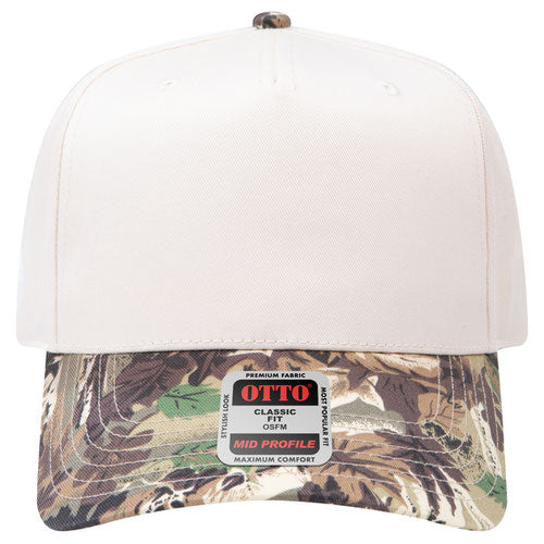 Otto Cap 31-069 5-Panel Mid Profile Baseball Cap