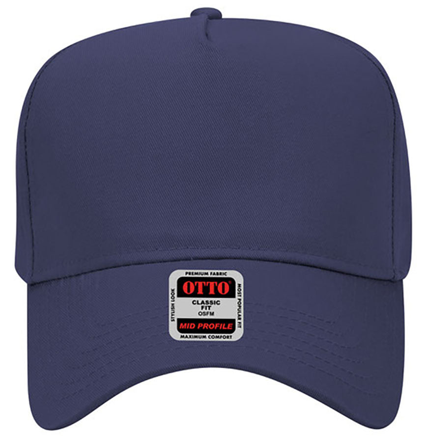 Otto Cap 31-069 5-Panel Mid Profile Baseball Cap