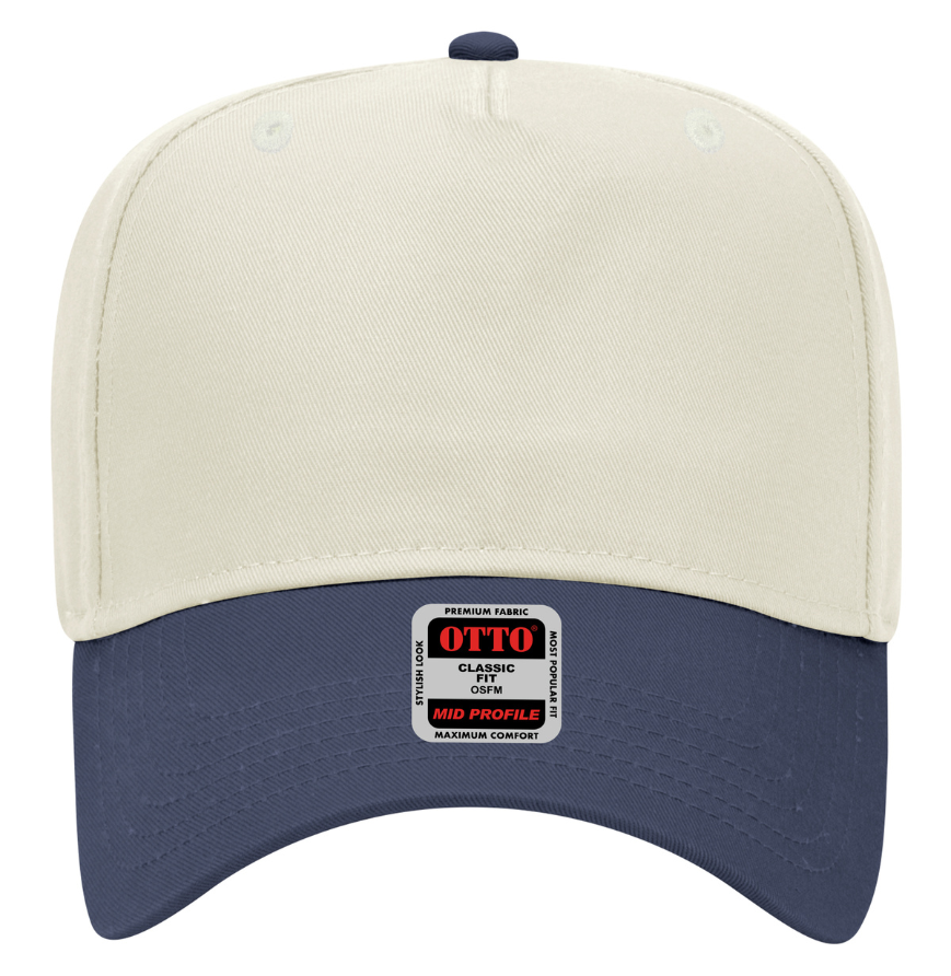 Otto Cap 31-069 5-Panel Mid Profile Baseball Cap