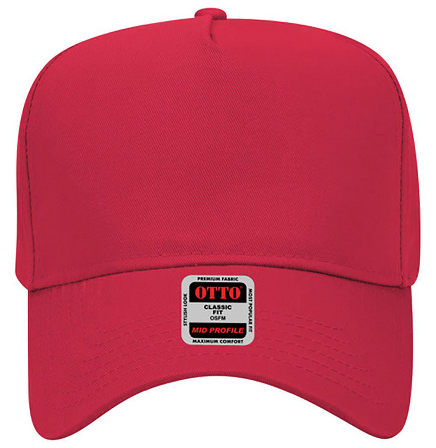 Otto Cap 31-069 5-Panel Mid Profile Baseball Cap