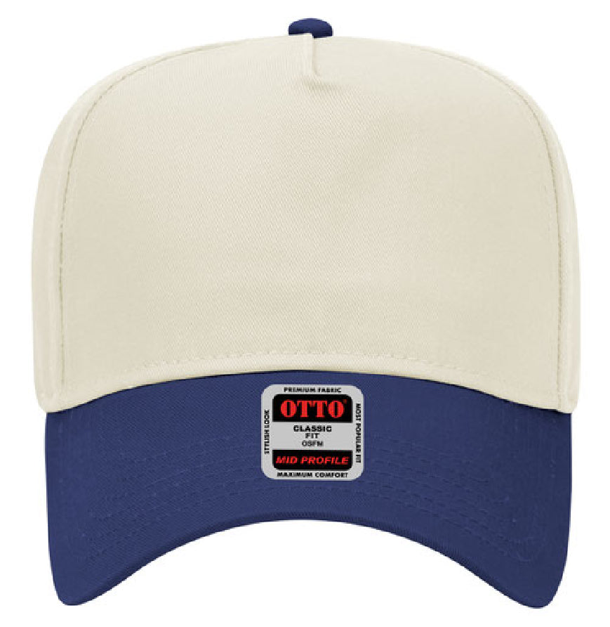 Otto Cap 31-069 5-Panel Mid Profile Baseball Cap