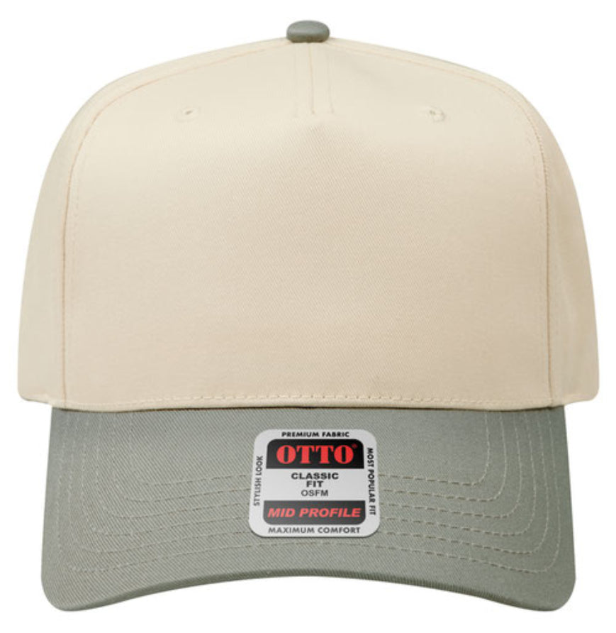 Otto Cap 31-069 5-Panel Mid Profile Baseball Cap