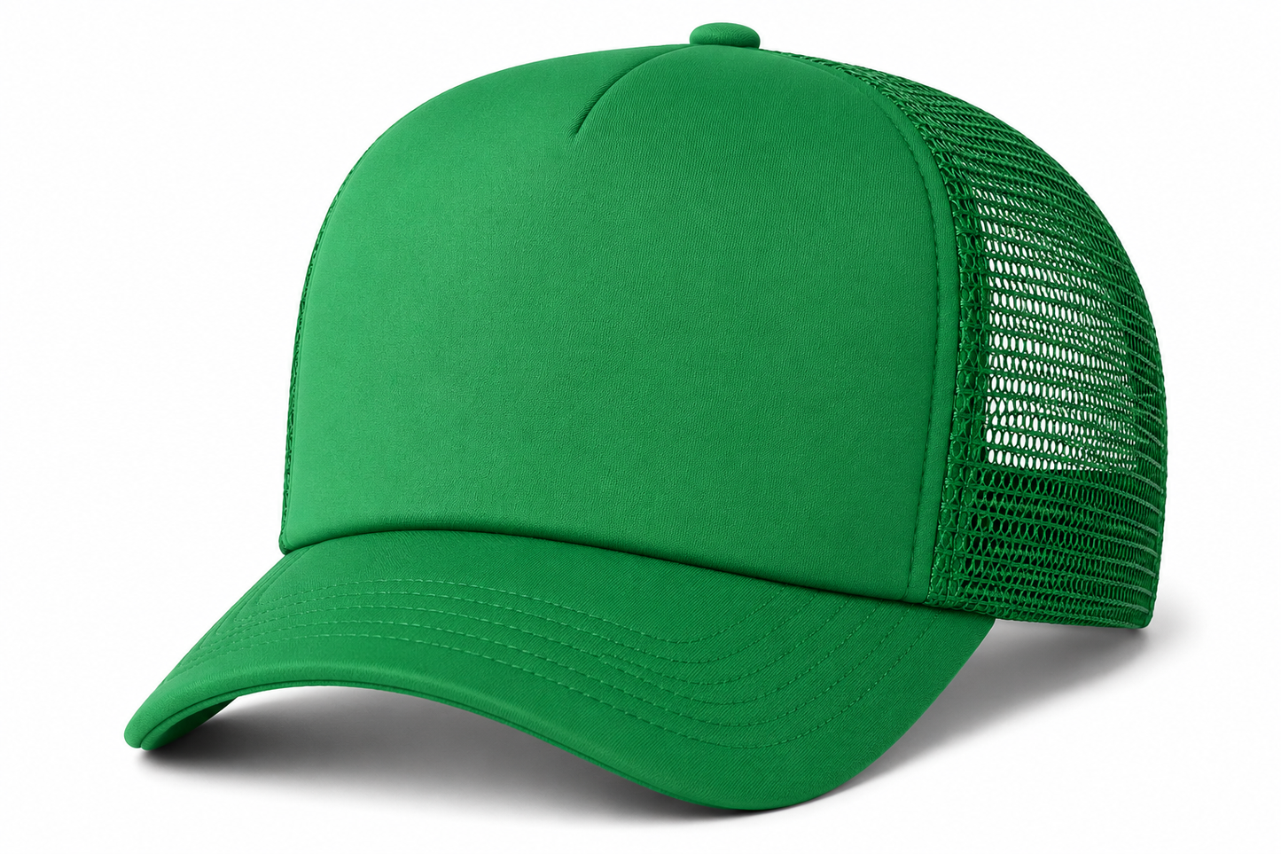 Afton 32Foam 5-Panel Trucker with Polyester Foam Front