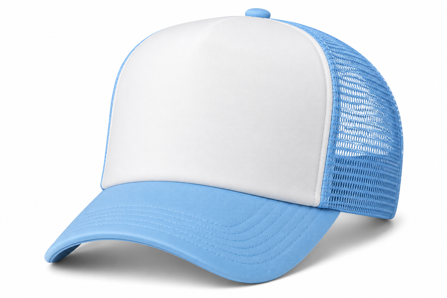 Afton 32Foam 5-Panel Trucker with Polyester Foam Front