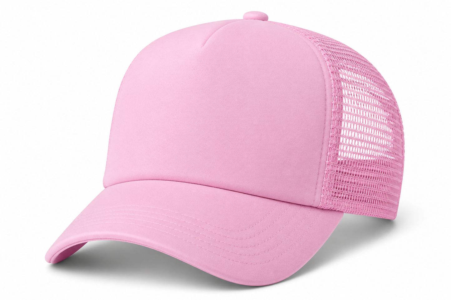 Afton 32Foam 5-Panel Trucker with Polyester Foam Front
