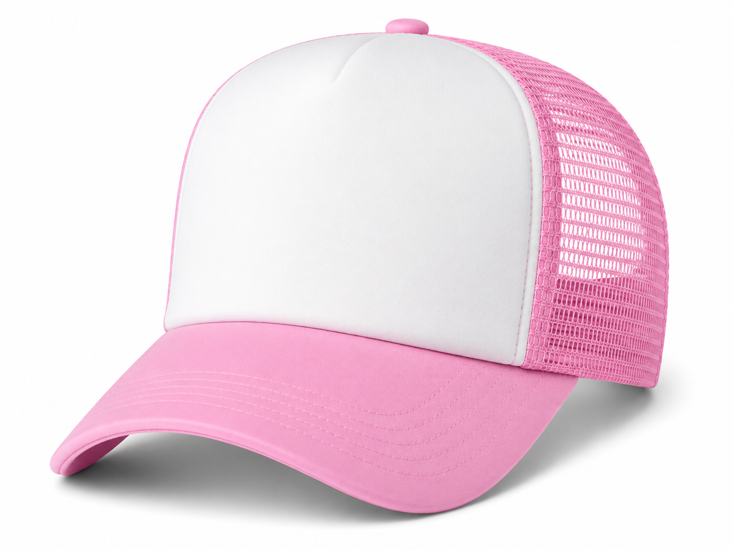 Afton 32Foam 5-Panel Trucker with Polyester Foam Front