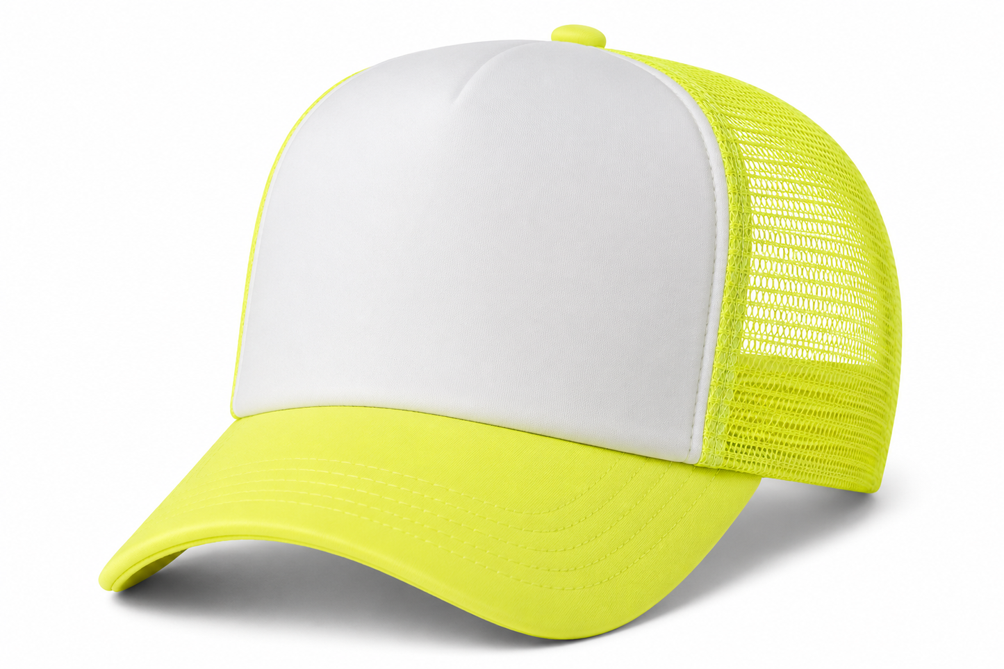 Afton 32Foam 5-Panel Trucker with Polyester Foam Front