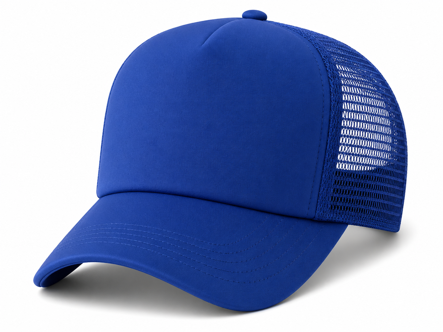 Afton 32Foam 5-Panel Trucker with Polyester Foam Front
