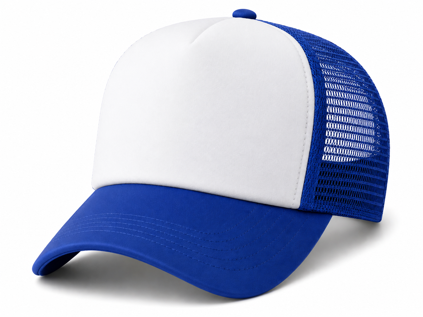 Afton 32Foam 5-Panel Trucker with Polyester Foam Front