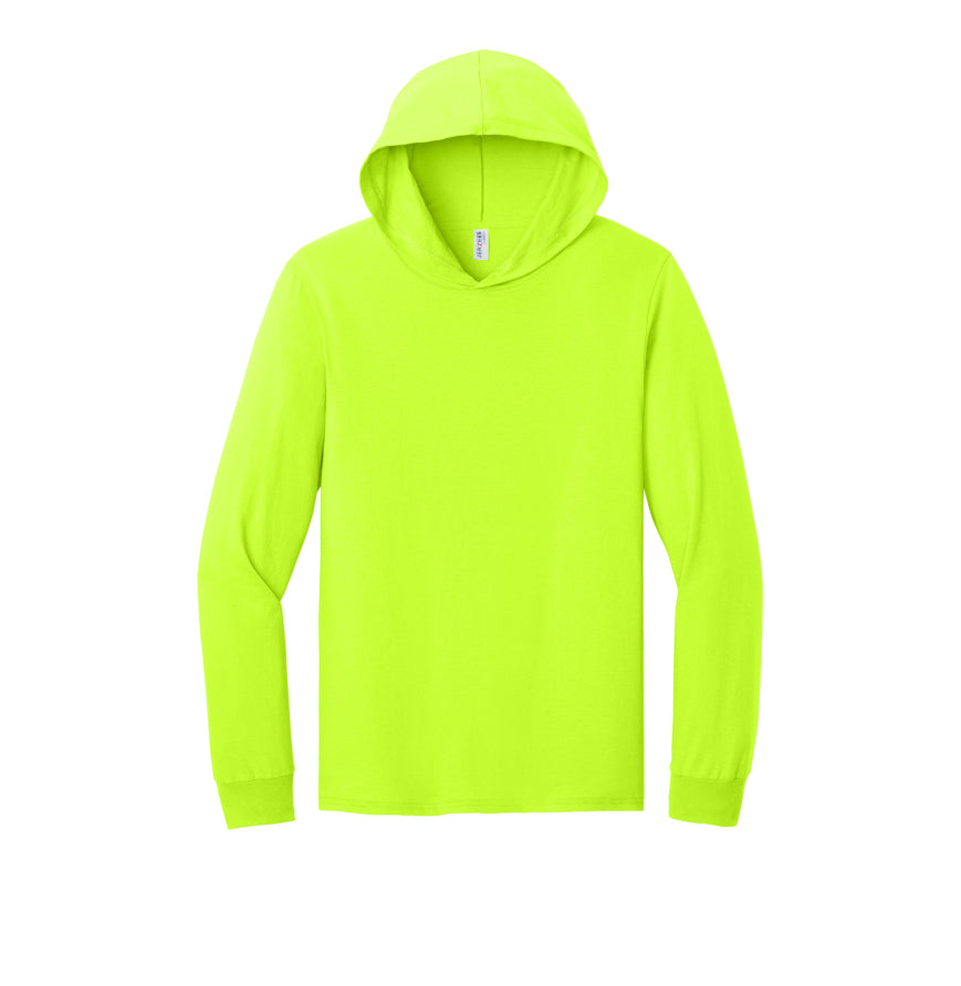 Jerzees 363LH Unisex Cotton Long Sleeve Hooded T-Shirt