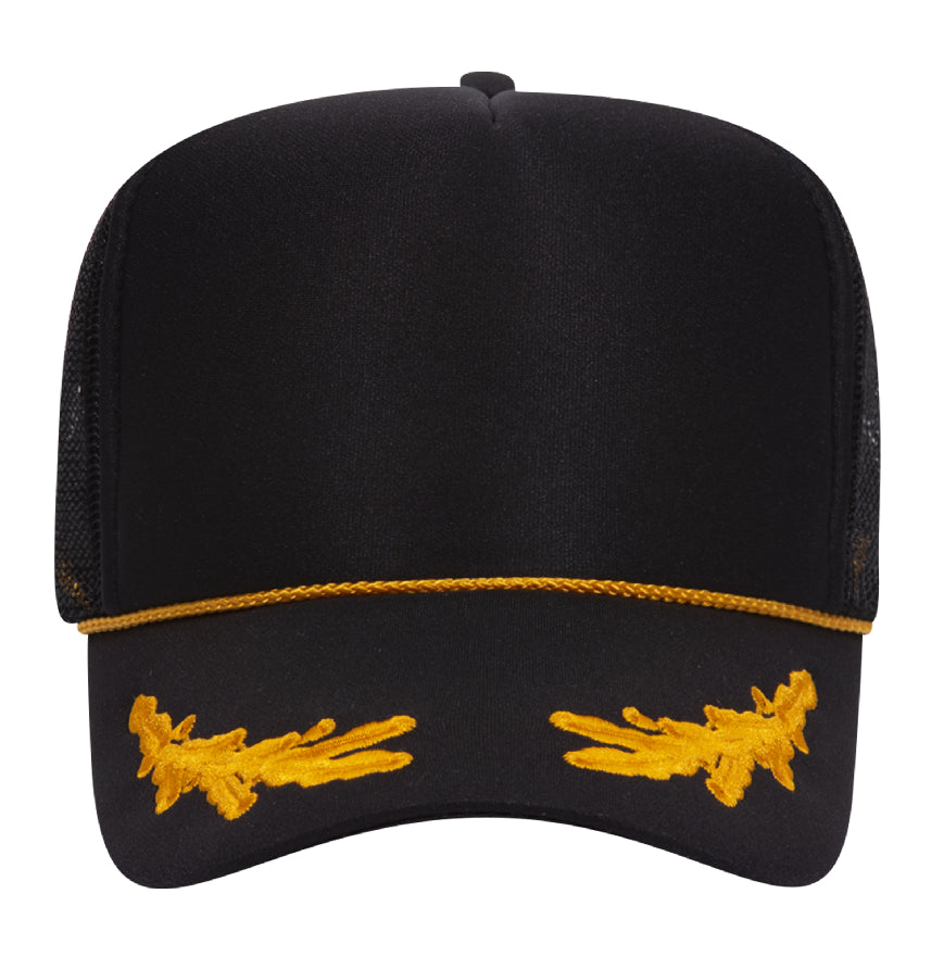 Otto Cap 39-165 5-Panel Foam High Crown Mesh Back Trucker Hat