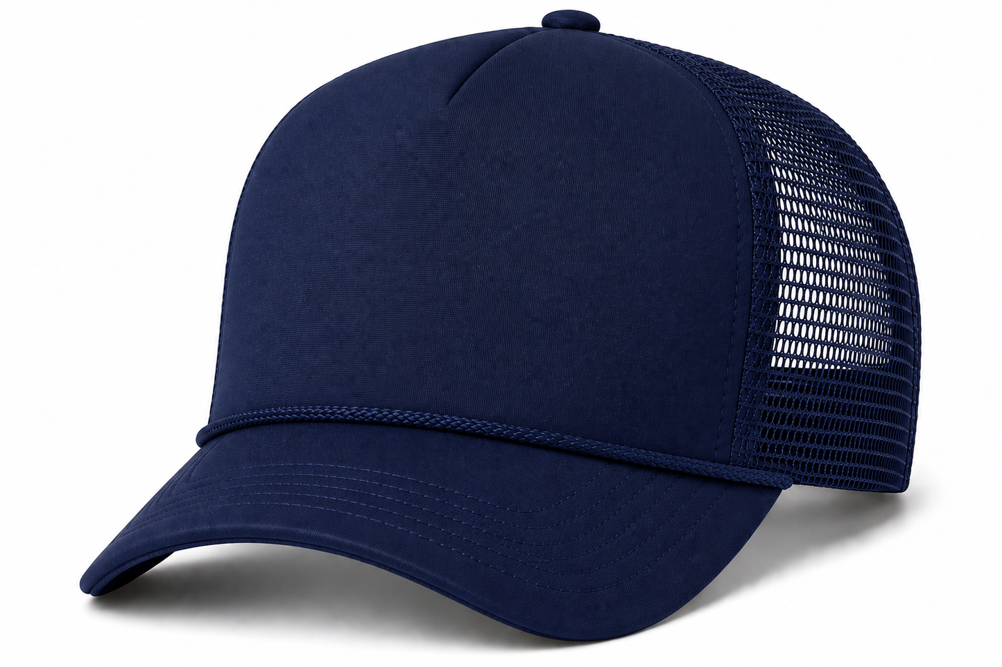 Afton 39FoamRope 5-Panel High Crown Mesh Back Trucker Hat