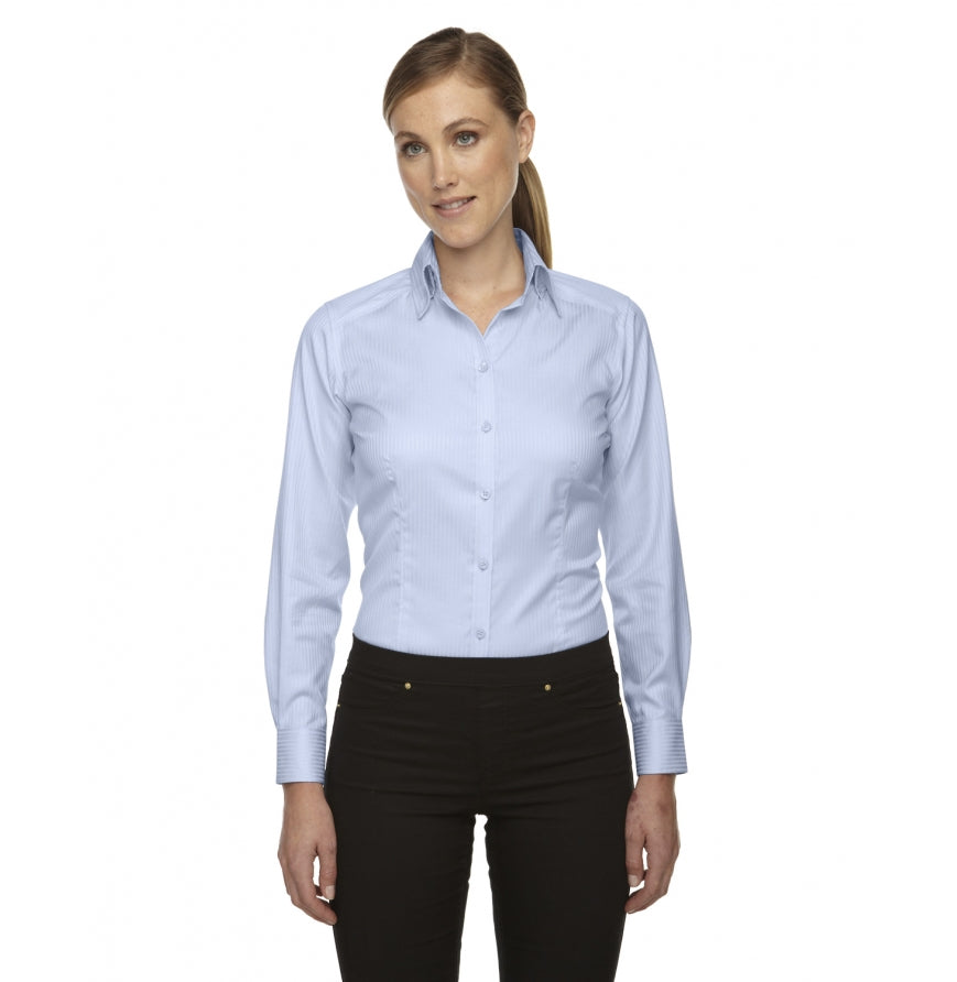 North End 78646 North End Ladies' Jacquard Shirt