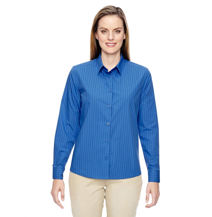 North End 77044 North End Women's Cotton-Blend Wrinkle-Resistant Shirt