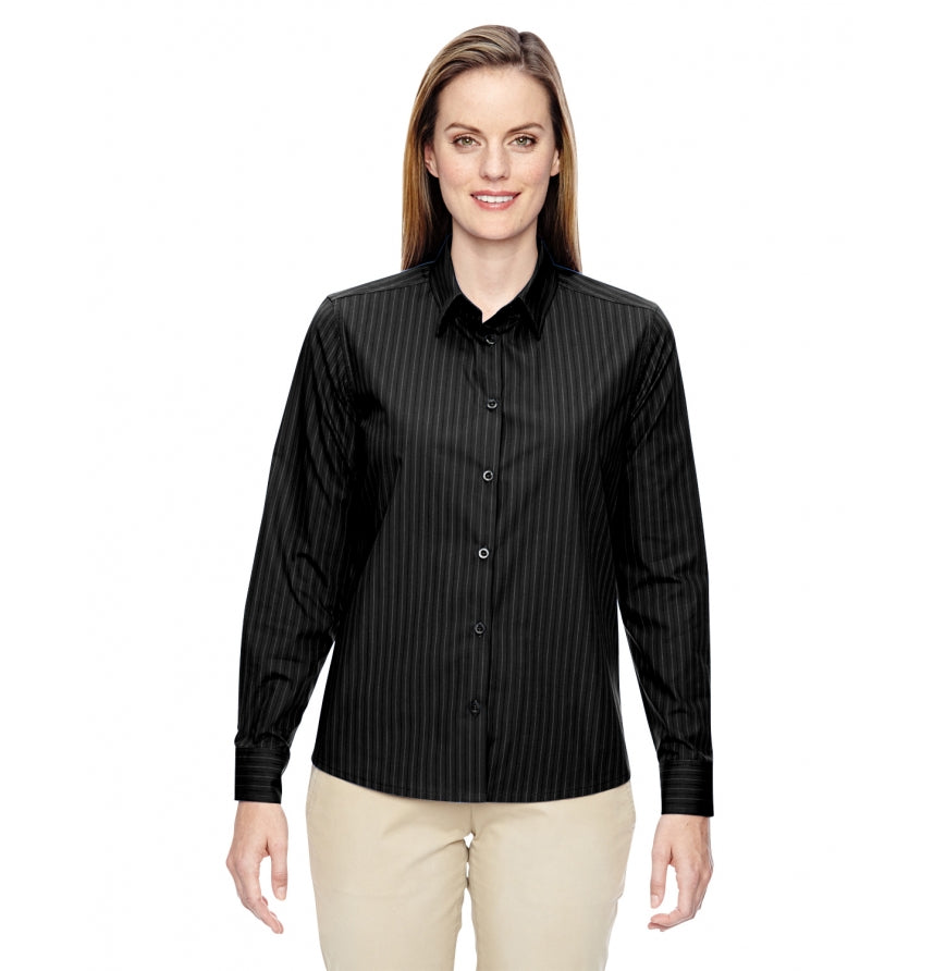 North End 77044 North End Women's Cotton-Blend Wrinkle-Resistant Shirt