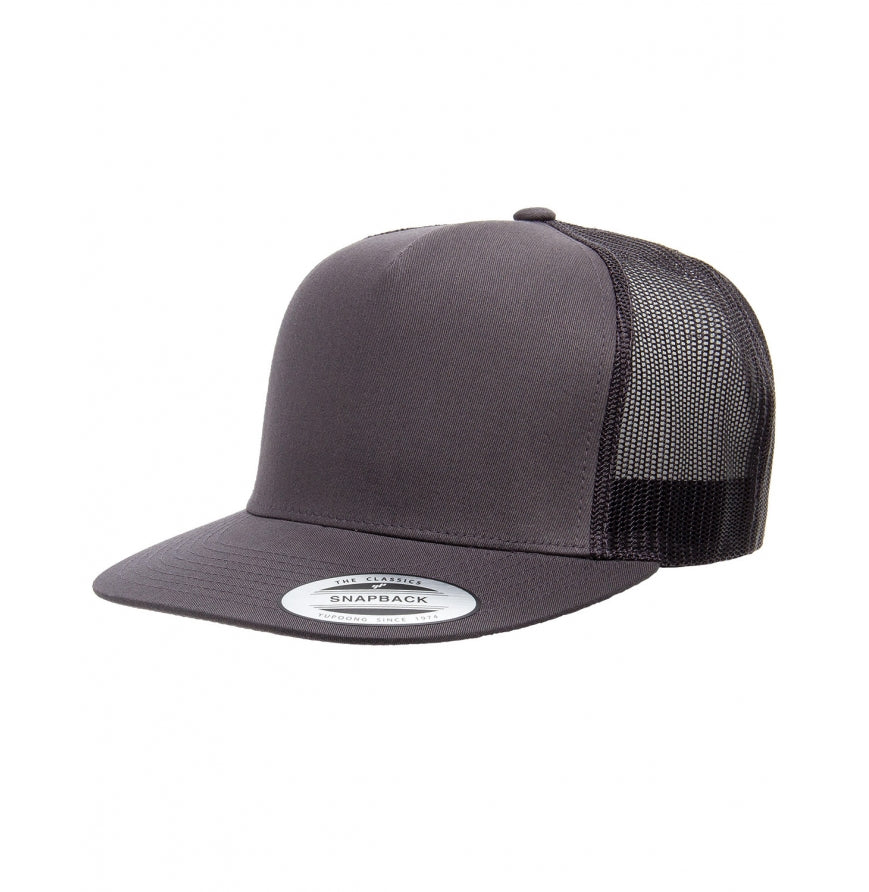 Yupoong 6006 Adult 5-Panel Classic Trucker Cap