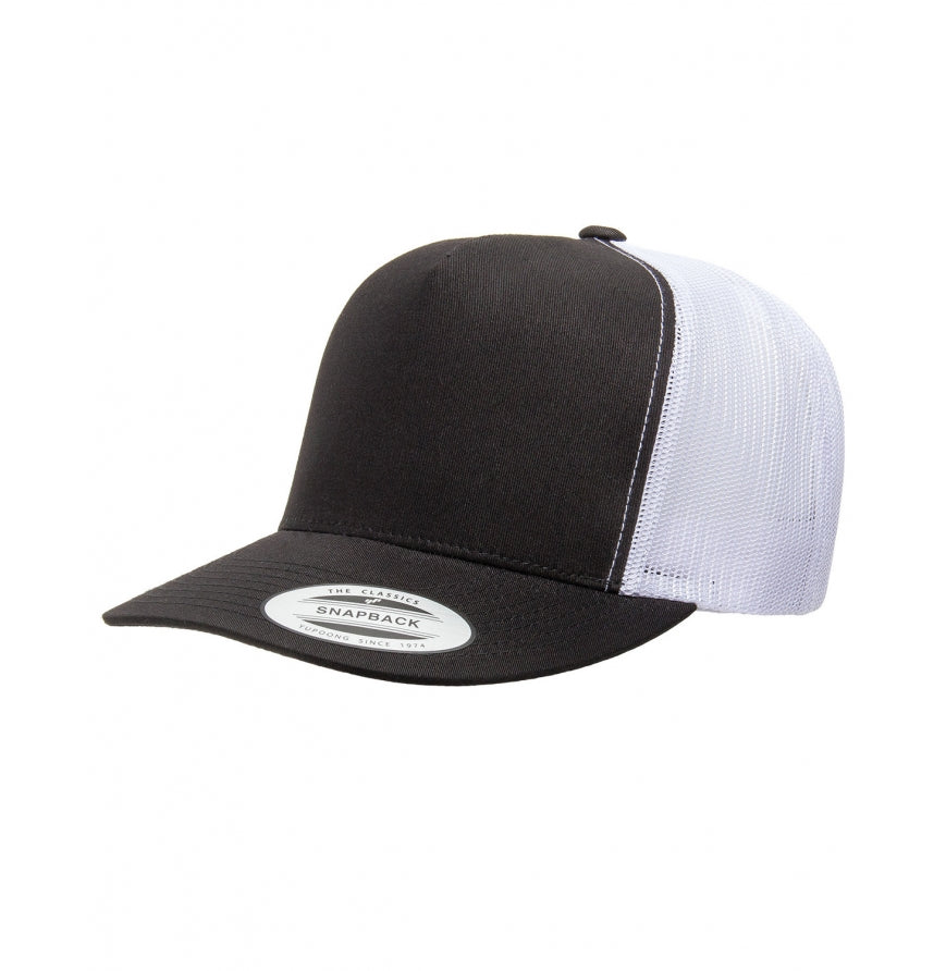 Yupoong 6006 Adult 5-Panel Classic Trucker Cap