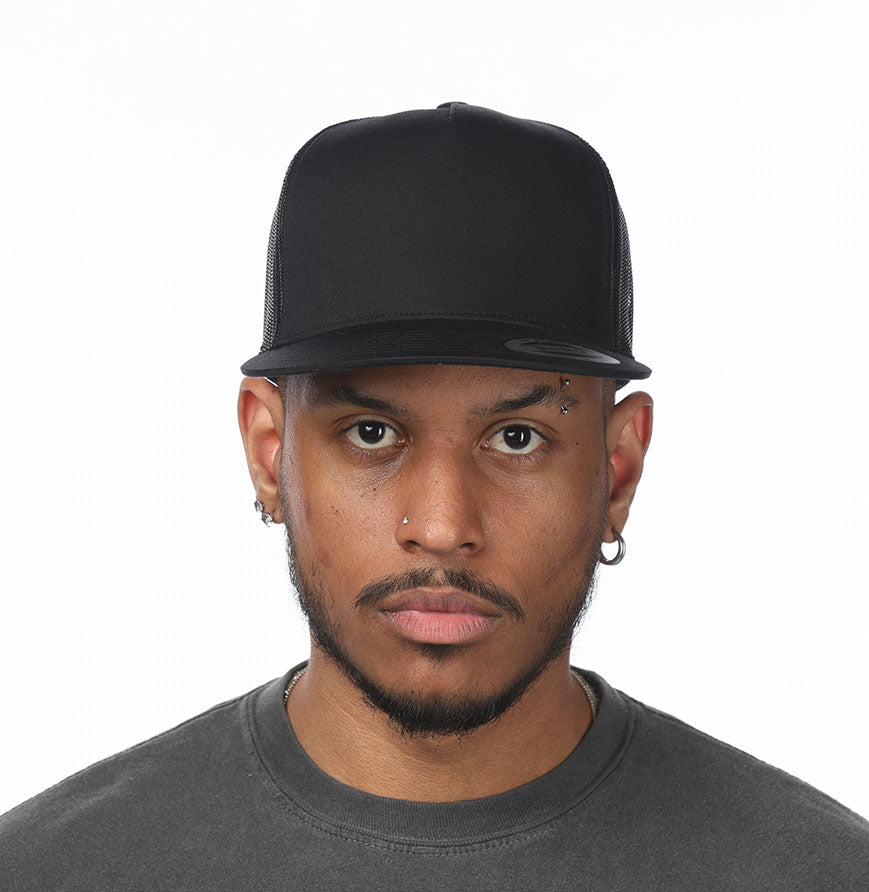 Yupoong 6006 Adult 5-Panel Classic Trucker Cap