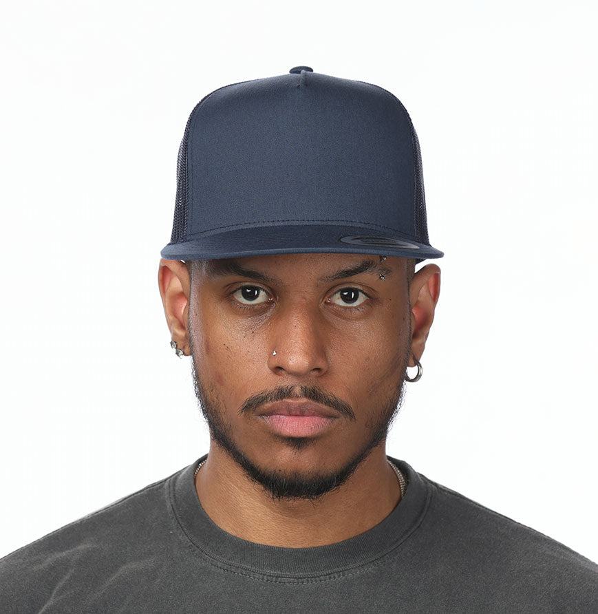 Yupoong 6006 Adult 5-Panel Classic Trucker Cap
